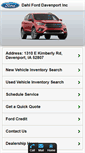Mobile Screenshot of dahlforddavenport.com